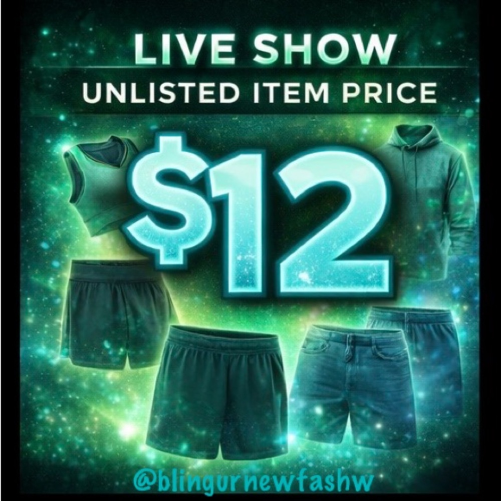 Live Show Unlisted $12 Starts